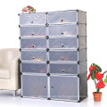 Drucken Plastic Folding DIY Storage Garderobenschränke (ZH008)